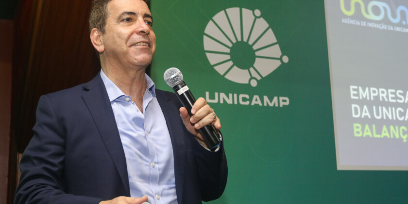 Prof. Newton Frateschi, diretor-executivo da Inova Unicamp, durante o 14º Encontro Unicamp Ventures